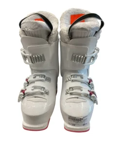 Used Alpina AJ3 GIRL SZ 22.0 Girls DH Ski Boot White And Pink 220 MP - J04 - W05