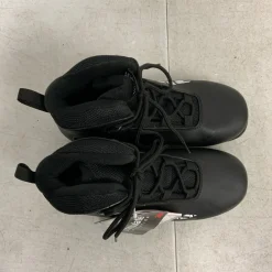 Used Alpina Boys NNN XC Ski Boots Black JR-02