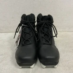 Used Alpina Boys NNN XC Ski Boots Black JR-02