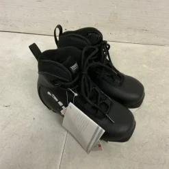 Used Alpina Boys NNN XC Ski Boots Black YT-10