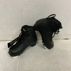 Used Alpina Boys NNN XC Ski Boots Black YT-10