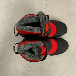Used Alpina Boys NNN XC Ski Boots Red W 05-05.5 / JR 03.5-04