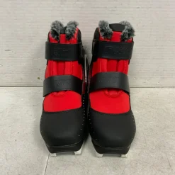 Used Alpina Boys NNN XC Ski Boots Red JR-03