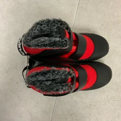 Used Alpina Boys NNN XC Ski Boots Red JR-03