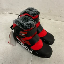 Used Alpina Boys NNN XC Ski Boots Red JR-01.5