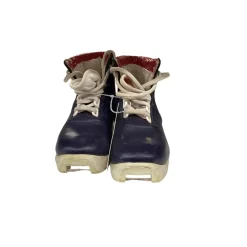 Used Alpina Boys NNN XC Ski Boots Navy Blue YT-12
