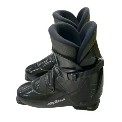 Used Alpina DISCOVERY Mens DH Ski Boot Black 310 MP - M13