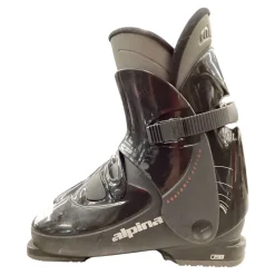 Used Alpina DISCOVERY REAR ENTRY Mens DH Ski Boot Black 280 MP - M10 - W11