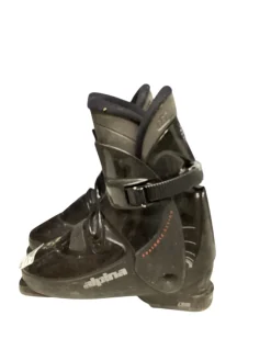 Used Alpina DISCOVERY R4 Mens DH Ski Boot Black 285 MP - M10.5 - W11.5