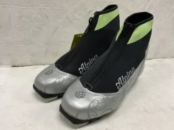 Used Alpina EVE 10T Womens NNN XC Ski Boots Grey M 08 / W 08.5-09