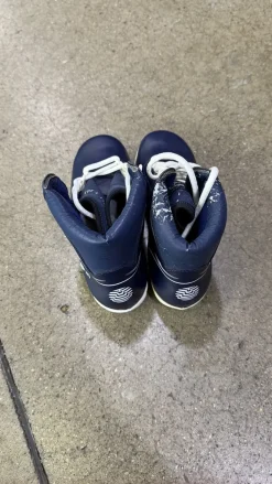 Used Alpina Girls NNN XC Ski Boots Navy Blue JR-03