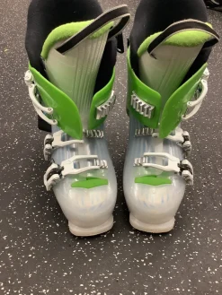 Used Alpina LOOP Boys DH Ski Boot White 235 MP - J05.5 - W06.5