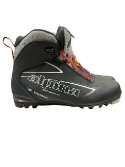 Used Alpina Mens NNN XC Ski Boots Black M 08.5-09 / W 09-09.5