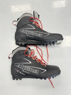 Used Alpina Mens NNN XC Ski Boots Black M 08.5-09 / W 09-09.5