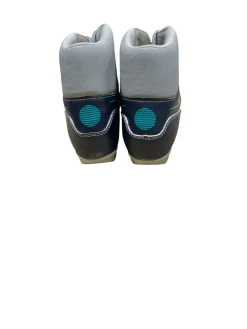 Used Alpina Mens NNN XC Ski Boots Navy Blue W 06 / JR 04-04.5