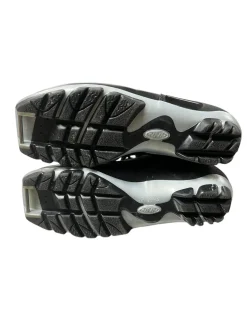 Used Alpina Mens NNN XC Ski Boots Black W 06.5-07 / JR 4.5-05