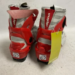 Used Alpina R COMBI JR Boys NNN XC Ski Boots White W 06 / JR 04-04.5