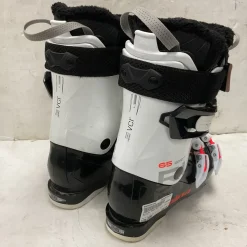 Used Alpina RUBY 65 Girls DH Ski Boot Black And White 240 MP - J06 - W07