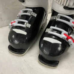 Used Alpina RUBY 65 Girls DH Ski Boot Black And White 240 MP - J06 - W07