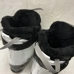 Used Alpina RUBY 65 Girls DH Ski Boot Black And White 240 MP - J06 - W07