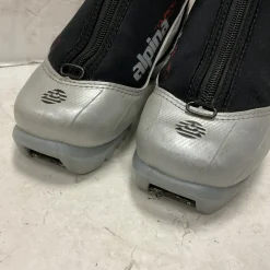 Used Alpina ST10JR Boys NNN XC Ski Boots Grey JR-01.5