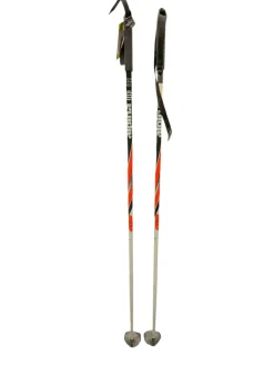 Used Alpina ST Mens XC Ski Poles Grey 130 cm / 52 in