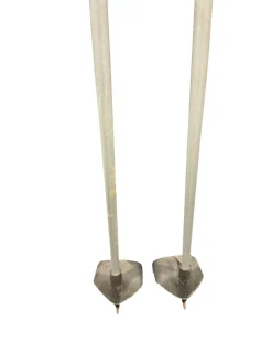 Used Alpina ST Mens XC Ski Poles Grey 130 cm / 52 in
