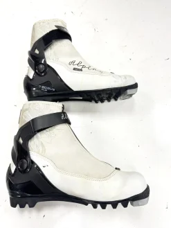 Used Alpina T 20 EVE Womens NNN XC Ski Boots White M 07-07.5 / W 08-08.5