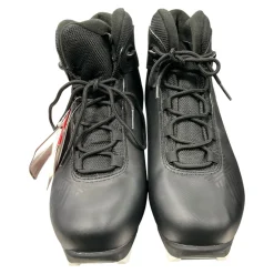 Used Alpina Womens NNN XC Ski Boots Black W 06.5-07 / JR 4.5-05