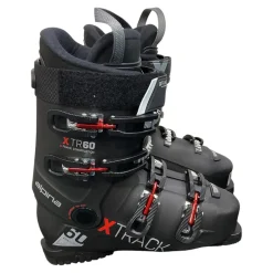 Used Alpina X TRACK 60 Mens DH Ski Boot Black 285 MP - M10.5 - W11.5