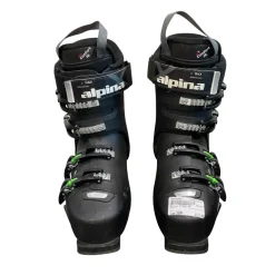 Used Alpina XTRACK 60 Mens DH Ski Boot Black 280 MP - M10 - W11