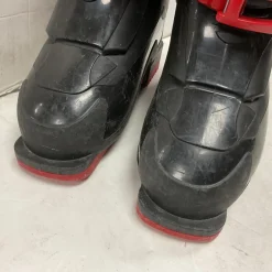 Used Alpina ZOOM Boys DH Ski Boot Black And Red 185 MP - Y12