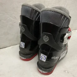 Used Alpina ZOOM Boys DH Ski Boot Black And Red 185 MP - Y12