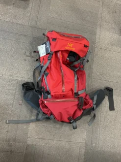 Used Arcteryx BORA 75 Backpack Red