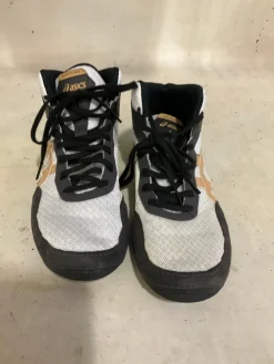 Used Asics Boxing Shoes Black Junior 06