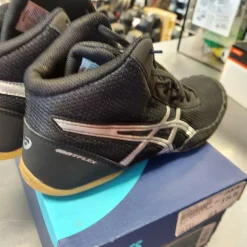 Used Asics Boxing Shoes Black Senior 8.5