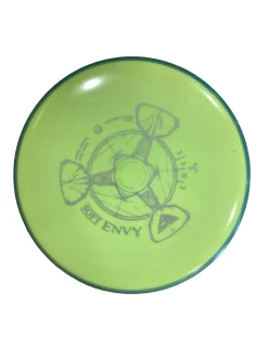 Used Axiom ENVY Disc Golf Putter Yellow