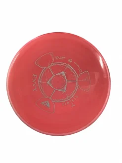 Used Axiom ENVY Disc Golf Putter Pink