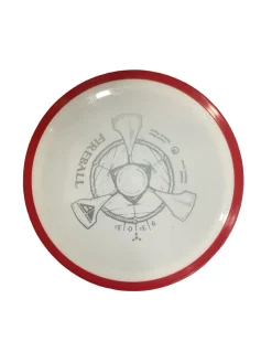 Used Axiom FIREBALL Disc Golf Driver White 172g