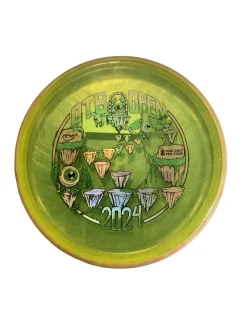 Used Axiom TEMPO Disc Golf Putter Yellow 174g