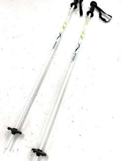 Used AXIS Boys DH Ski Pole White 100 cm / 40 in
