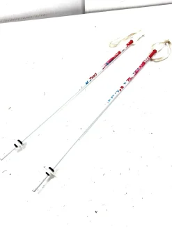Used AXIS LUNA Girls DH Ski Pole White 90 cm / 36 in