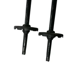 Used AXIS TEAM Boys DH Ski Pole Black 90 cm / 36 in