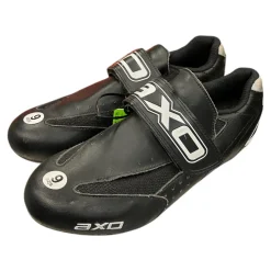 Used Axo EU 39 Bike Shoes Adult Black Senior 6.5