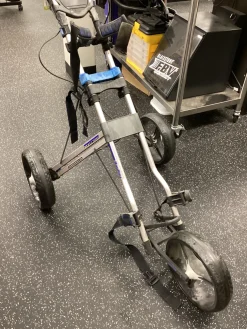 Used Bag Boy 3 WHEEL PUSH CART Golf Cart 3 Wheel