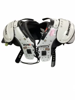 Used BARNETT FB Shoulder Pads White MD