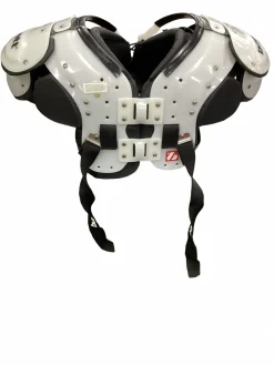 Used BARNETT FB Shoulder Pads White MD