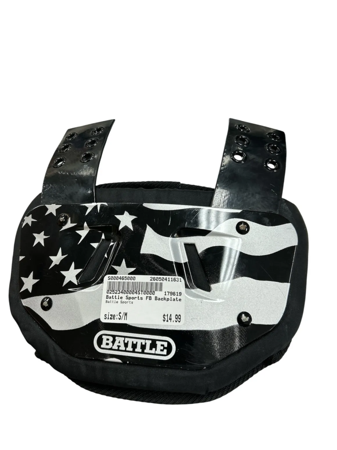 Used Battle Sports FB Tailbone Pad S/M