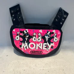Used Battle Sports MONEY BAGS BACK PAD FB Rib Pads SM