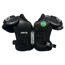 Used Battle Sports PHANTOM FB Shoulder Pads Black LG